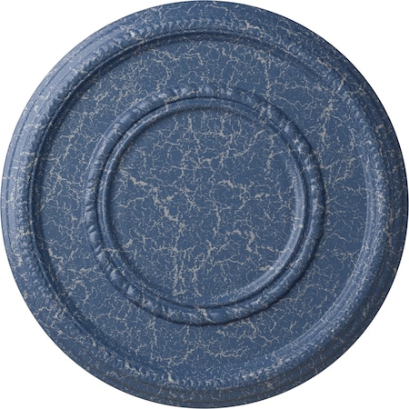 Ekena Millwork Federal Roped Large Medallion (Canopies up to 7 3/4"), 17 3/8"OD x 1 1/8"P, Americana Crackle CM17FEAMC